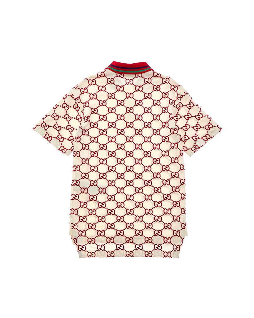 

Рубашка-поло Gucci, белый