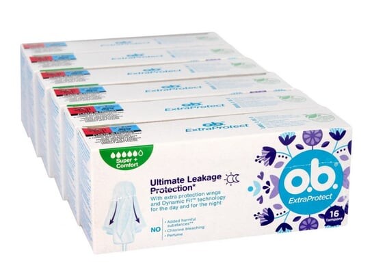 

Джонсон, О.Б. Extra Protect, Тампоны Ultimate Super+ Comfort, 6 шт., JOHNSON