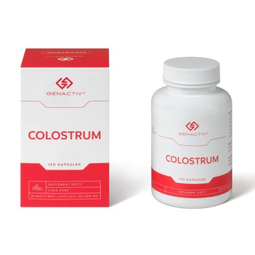 Genactiv Colostrum (Colostrigen) 120 Kapsułek иммуномодулятор, 120 шт.