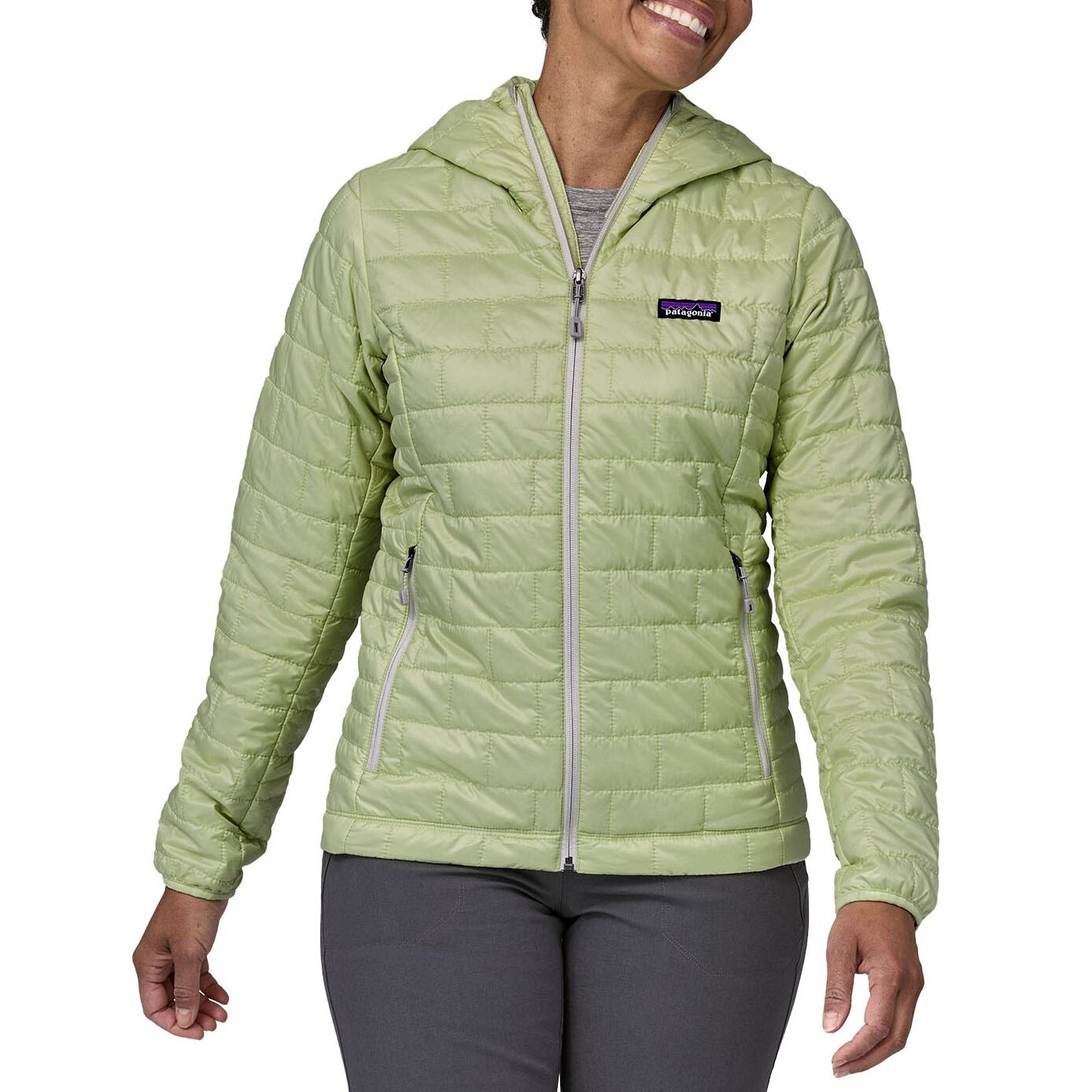 

Толстовка Patagonia Nano Puff, зеленый