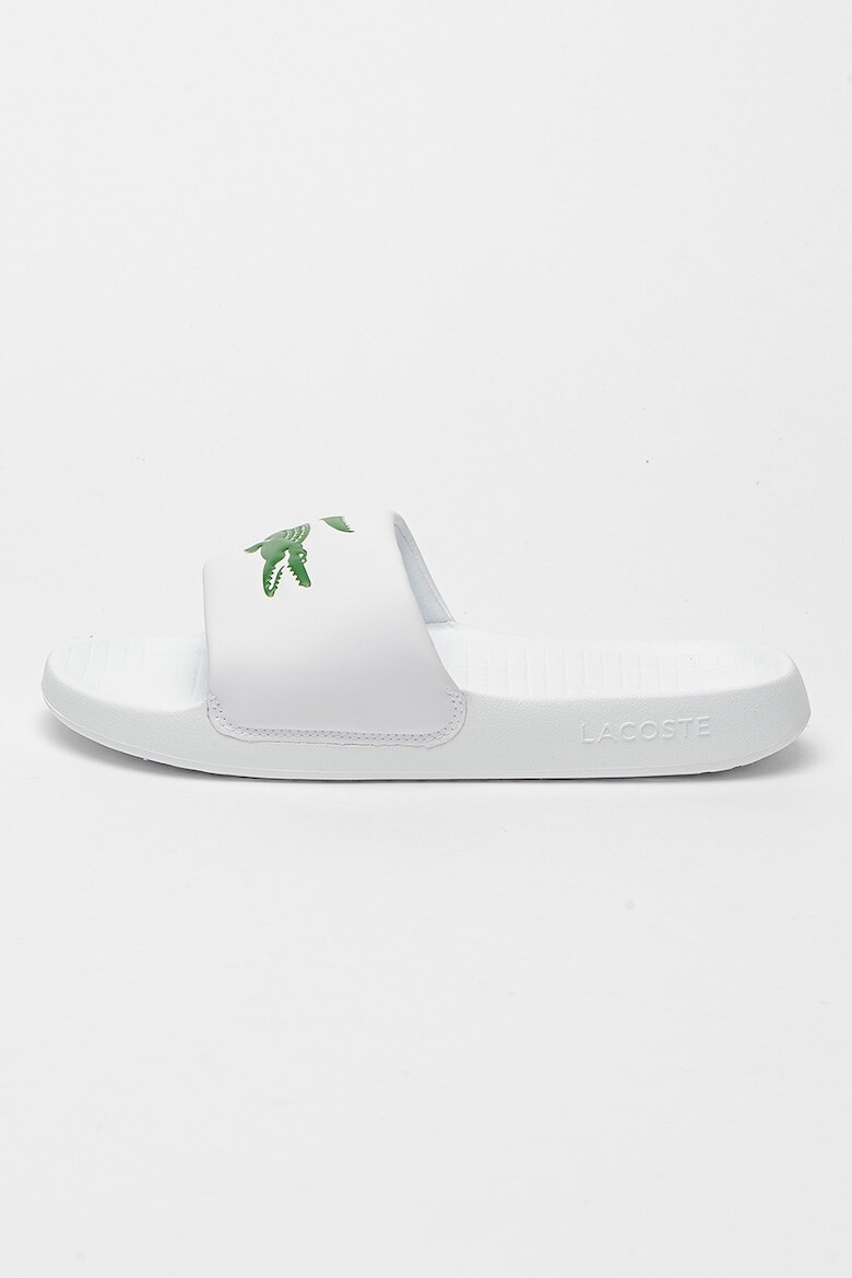 

Тапочки Serve с контрастным логотипом Lacoste, белый