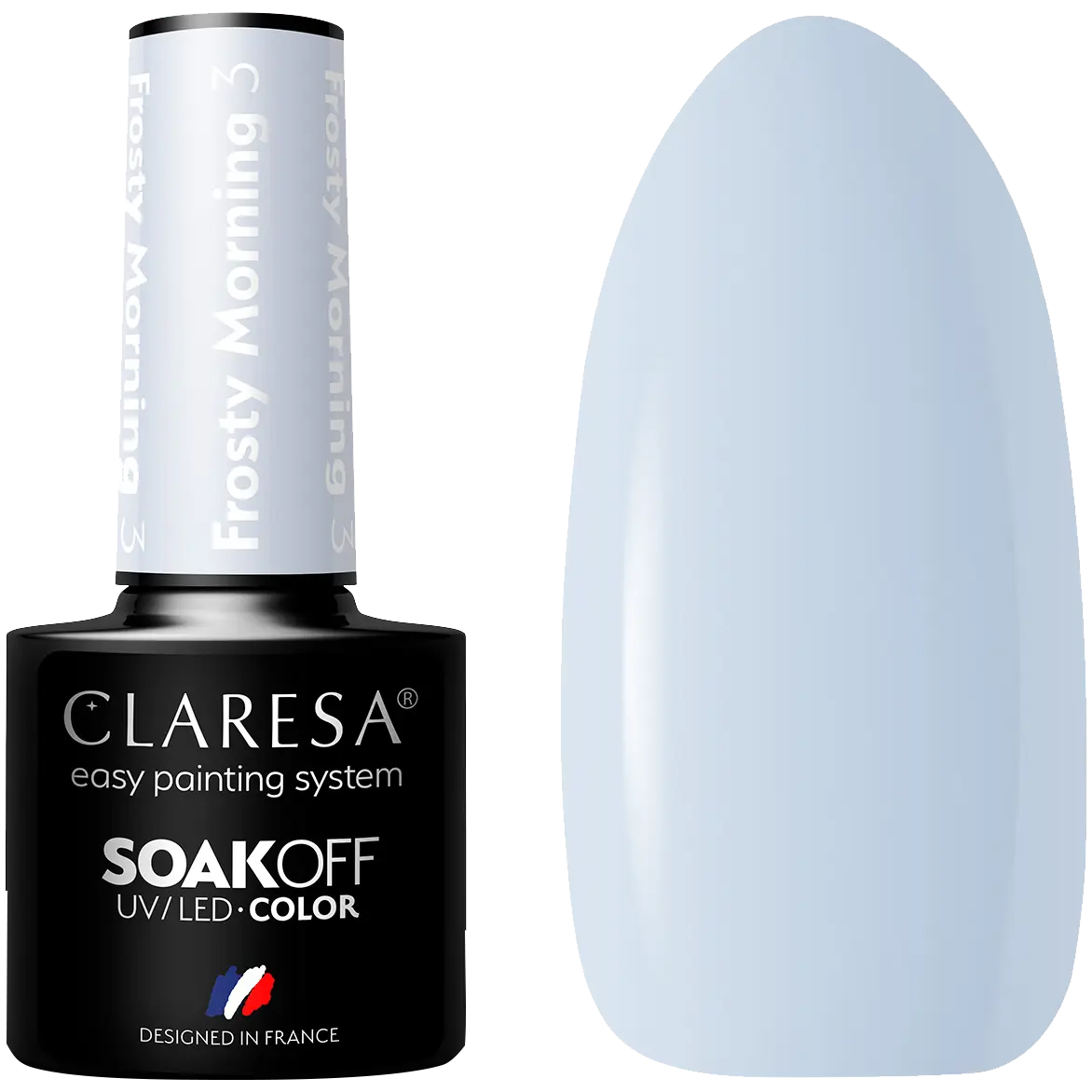 

Гибридный лак для ногтей 3 Claresa Frosty Mornning, 5 гр