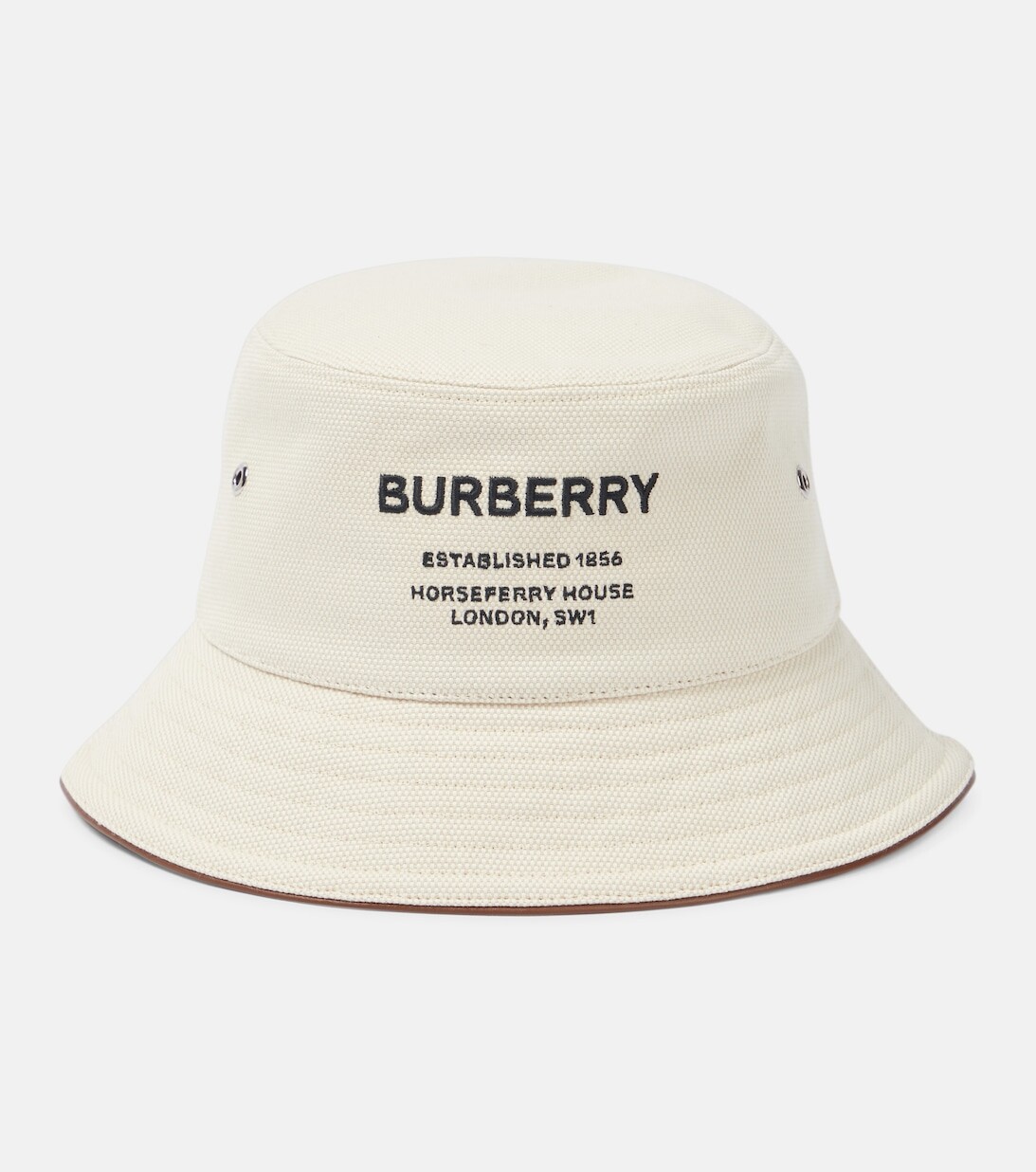

Хлопковая панама Horseferry Burberry, белый