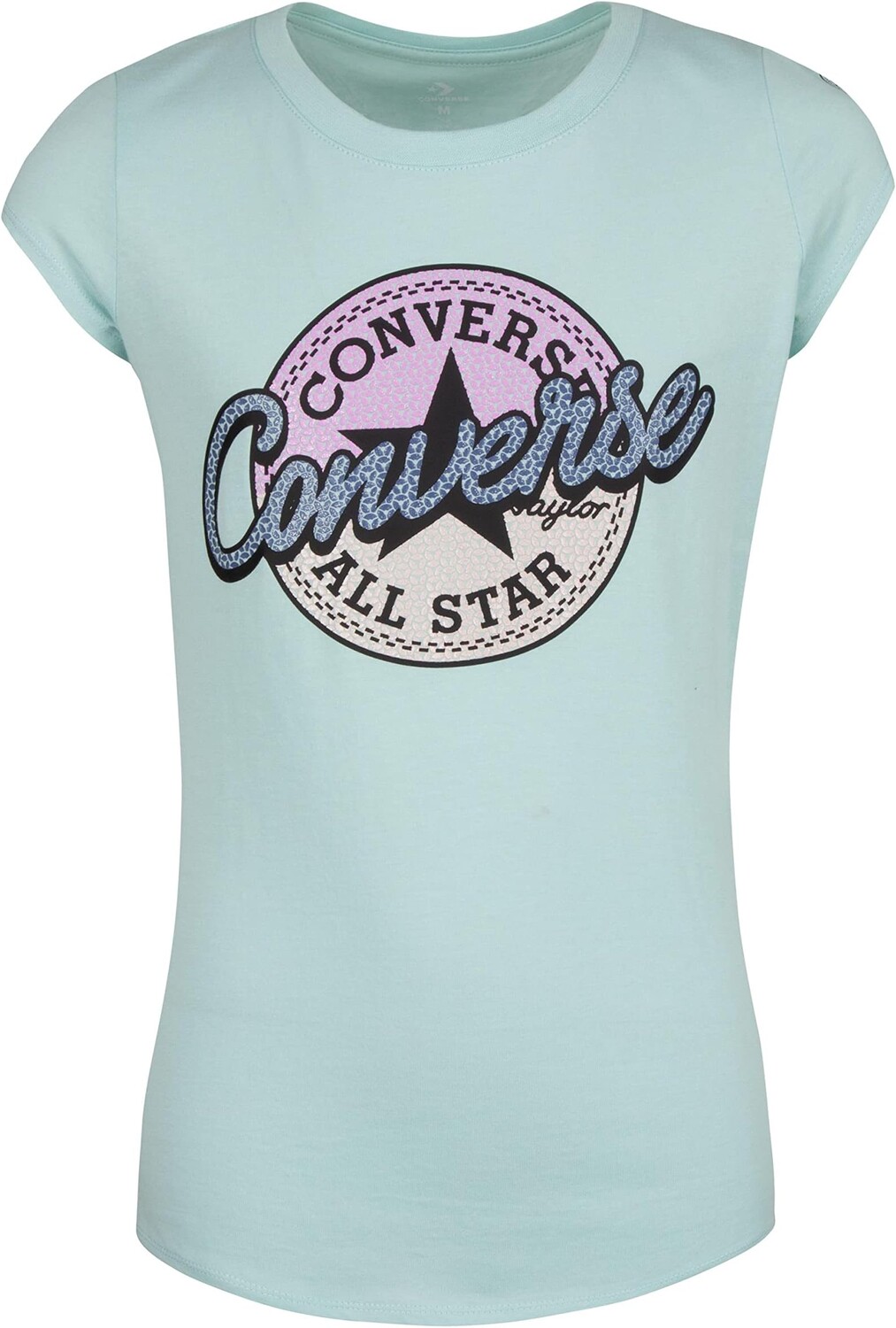 

Футболка Converse Rhinestone Script Tee, цвет Light Dew
