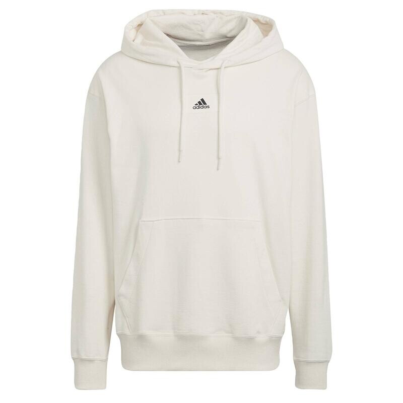 

Толстовка Essentials FeelVivid из хлопкового френч терри с приспущенными плечами ADIDAS, цвет weiss