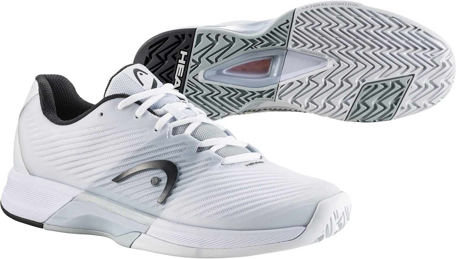 

Кроссовки Revolt Pro 4.0 Tennis Shoes HEAD, цвет White/Black