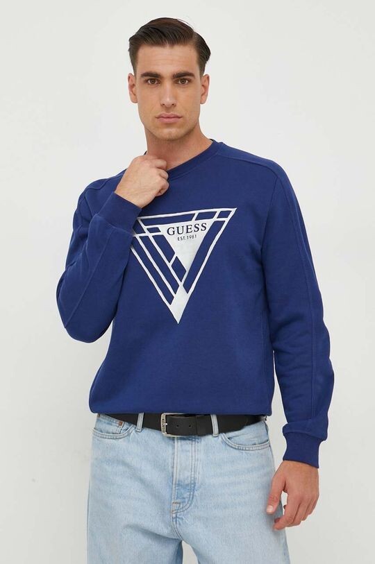 

Угадайте, толстовка Guess, темно-синий