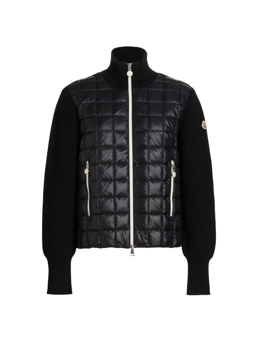 

Вязаный пуховик Mainline Moncler, черный