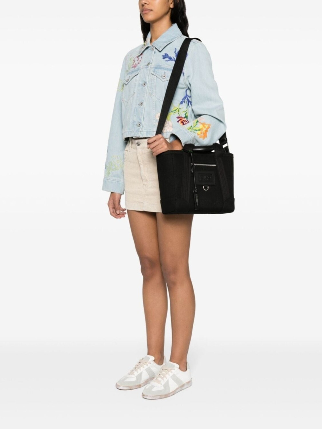 

Сумка-тоут с логотипом Kenzo, черный