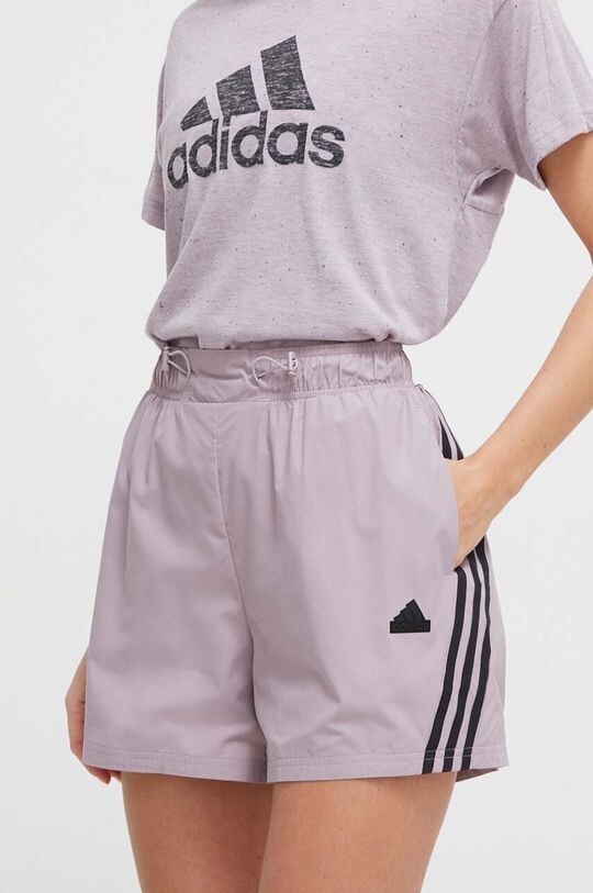 

Шорты adidas, фиолетовый