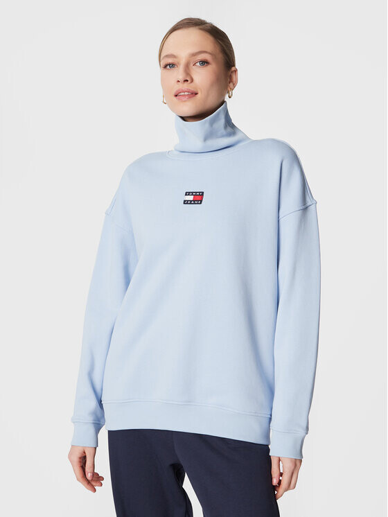 

Толстовка оверсайз Tommy Jeans, синий