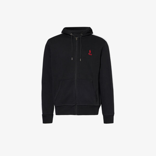 

Толстовка из хлопка и переработанного полиэстера с вышитым логотипом Polo Ralph Lauren, мультиколор