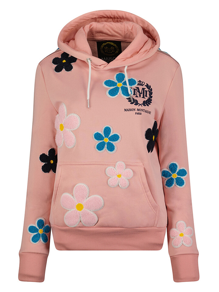 

Толстовка Maison Montaigne Hoodie Farguimai, розовый/синий/черный