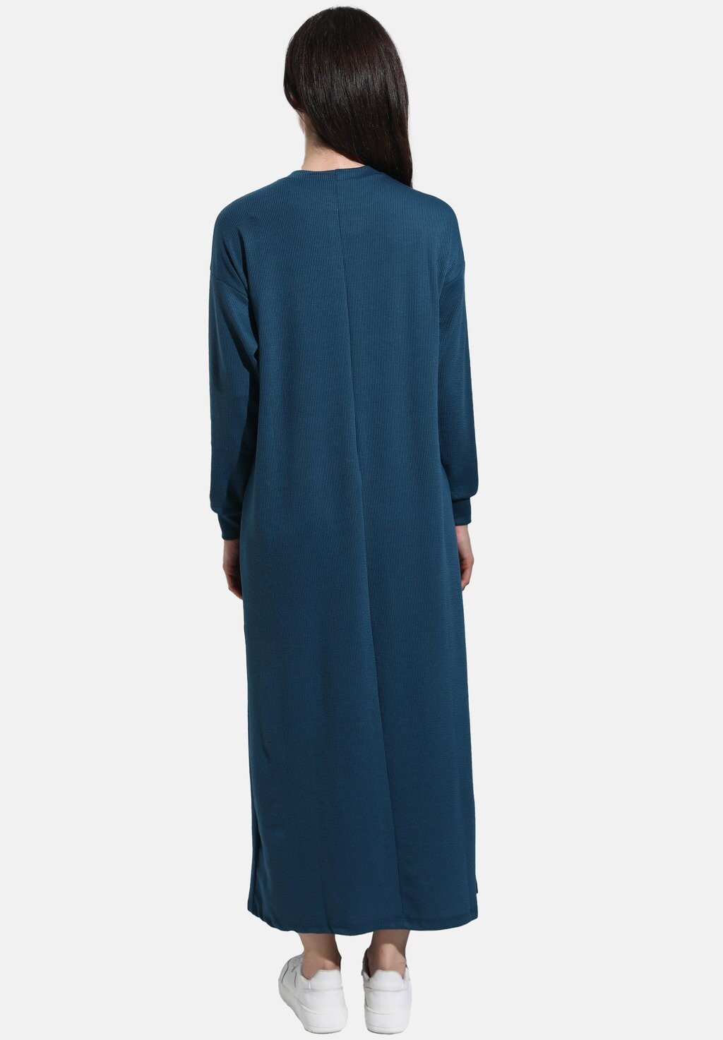 

Платье-джемпер MODEST REFKA Modanisa, бирюзовый