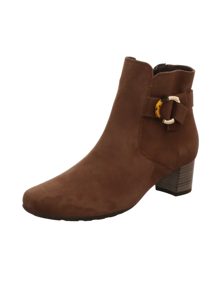 

Ботильоны Gabor Comfort Stiefel Ungefüttert Bequem Kurz Ungefüttert Sttropez, цвет reh mel.