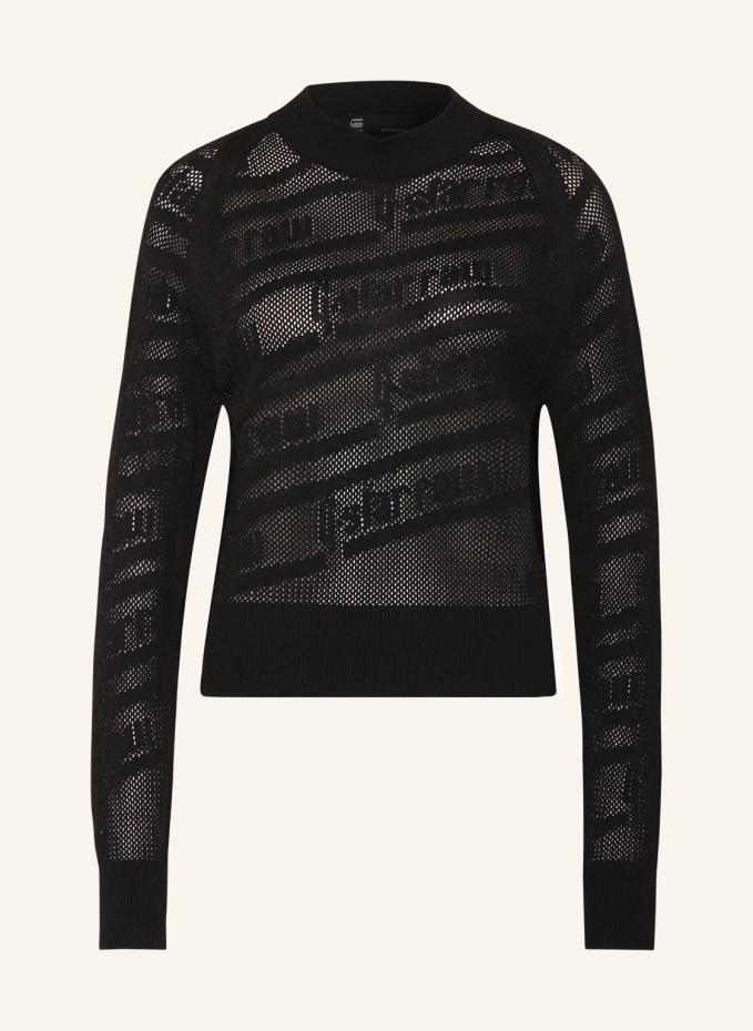

Свитер пуантель G-Star Raw, черный