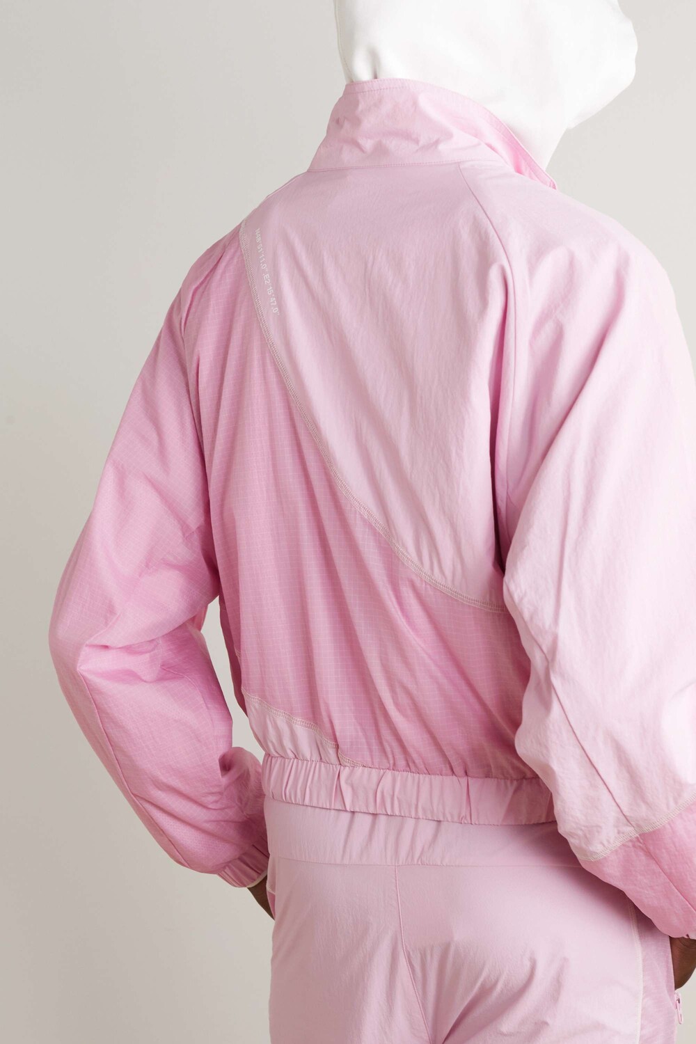 

LACOSTE Куртка со вставками и рипстоп, розовый