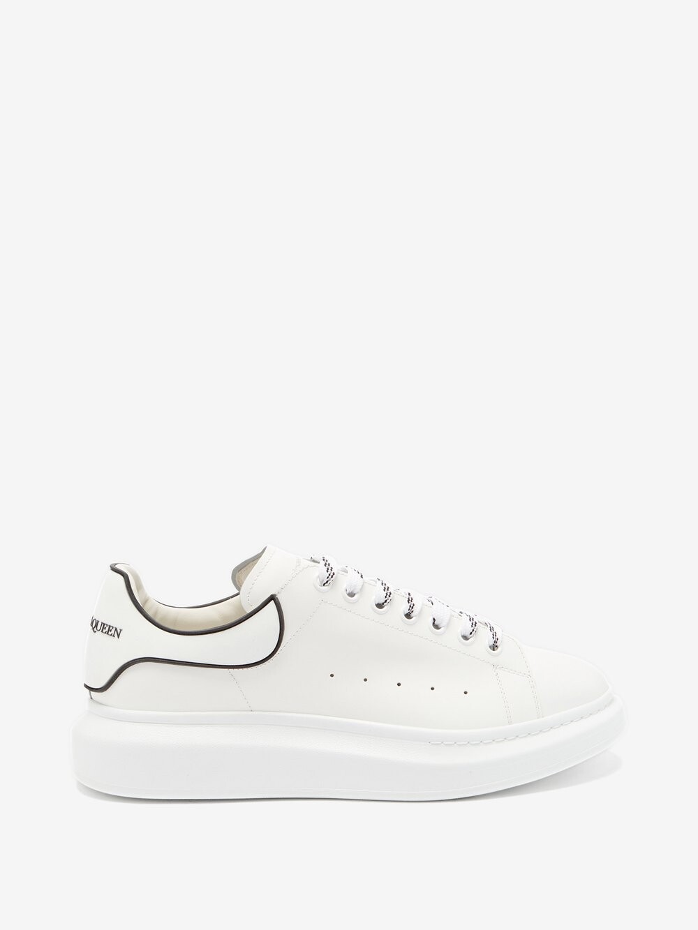 

Кожаные кроссовки оверсайз Alexander McQueen, белый