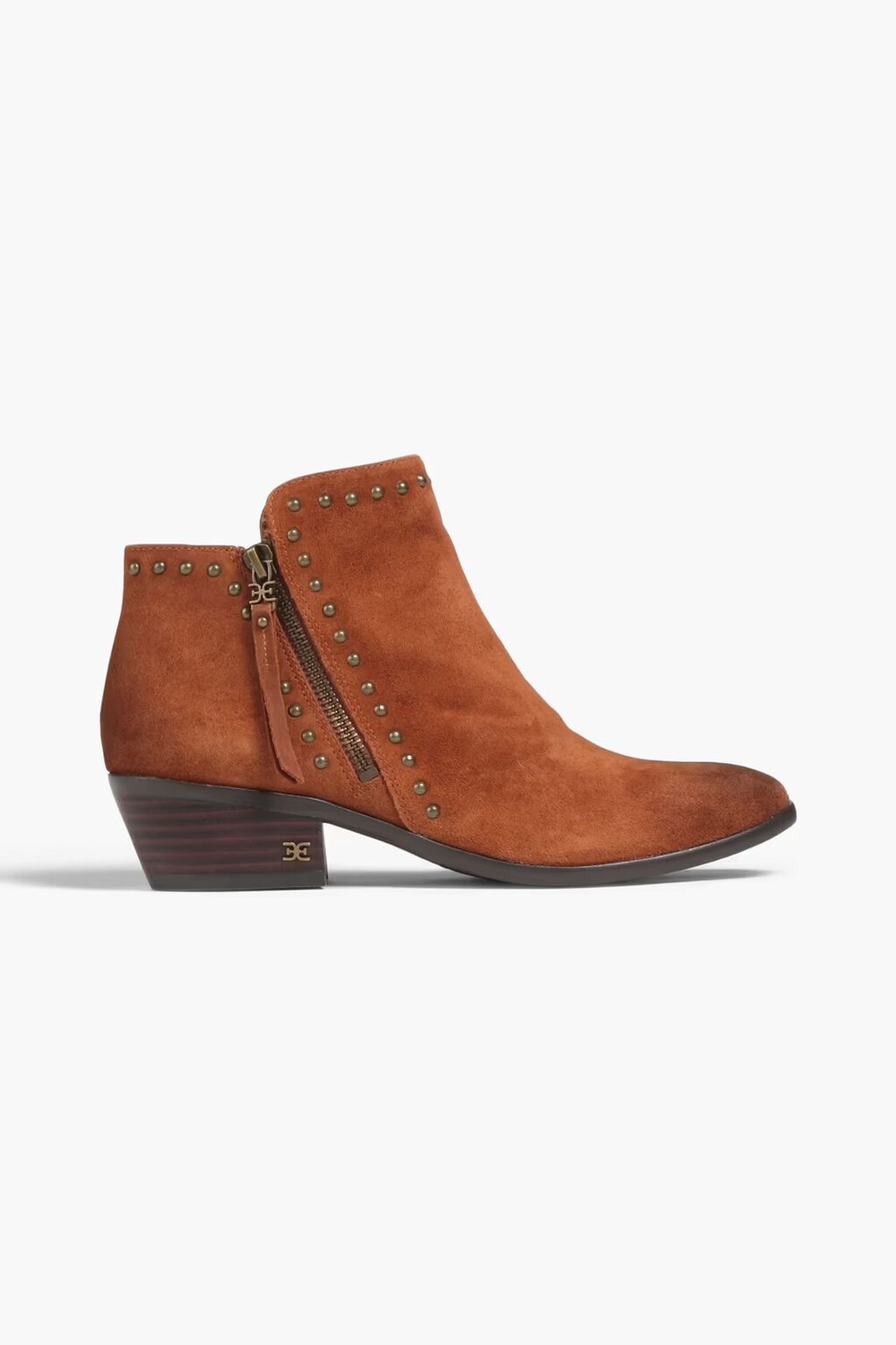 

Paola замшевые ботильоны с шипами Sam Edelman, цвет Tan