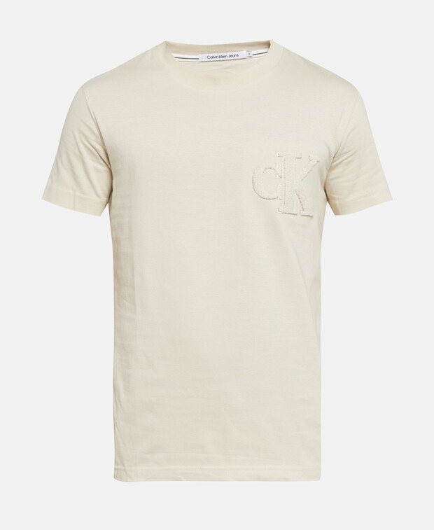 

Футболка Calvin Klein Jeans, миндальный