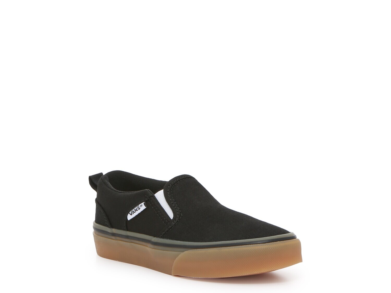 

Кроссовки детские Vans Asher с эластичными вставками, черный