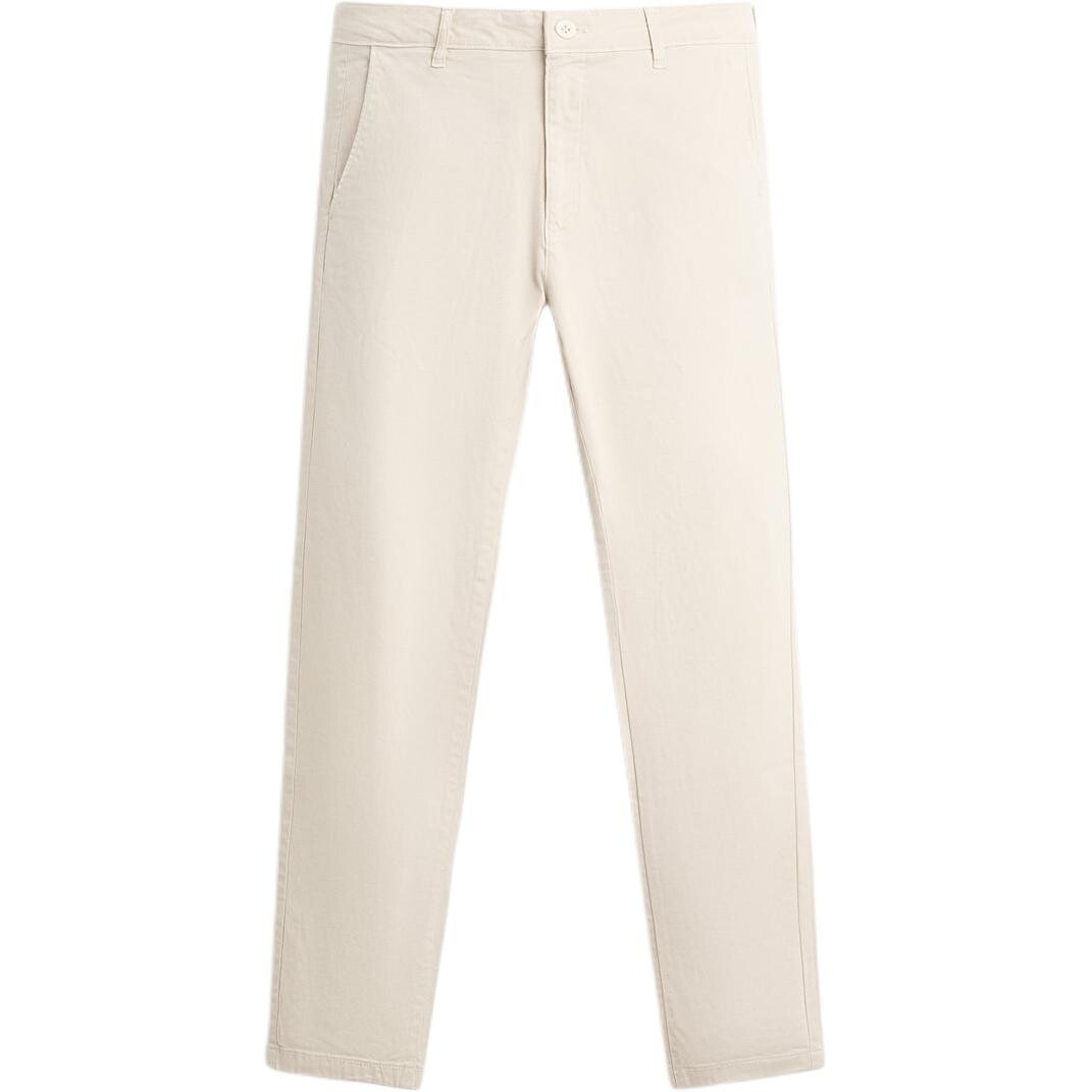 

Повседневные брюки мужские белые Zara, белый