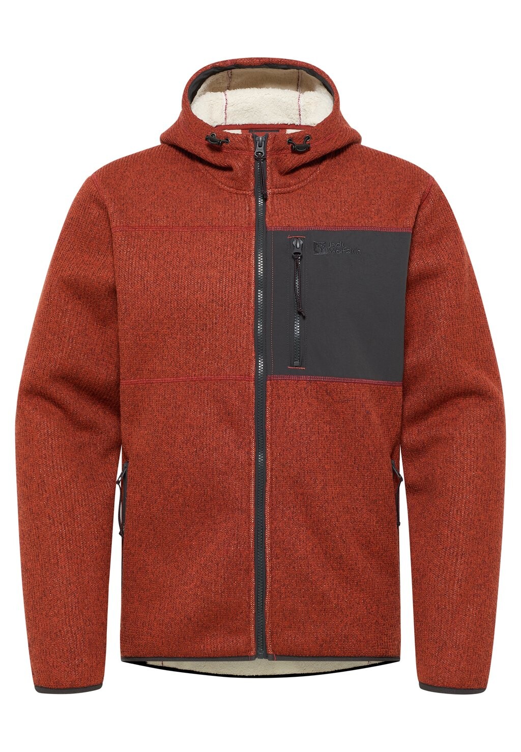 

Тренировочная куртка KAMINFEUER Jack Wolfskin, красный