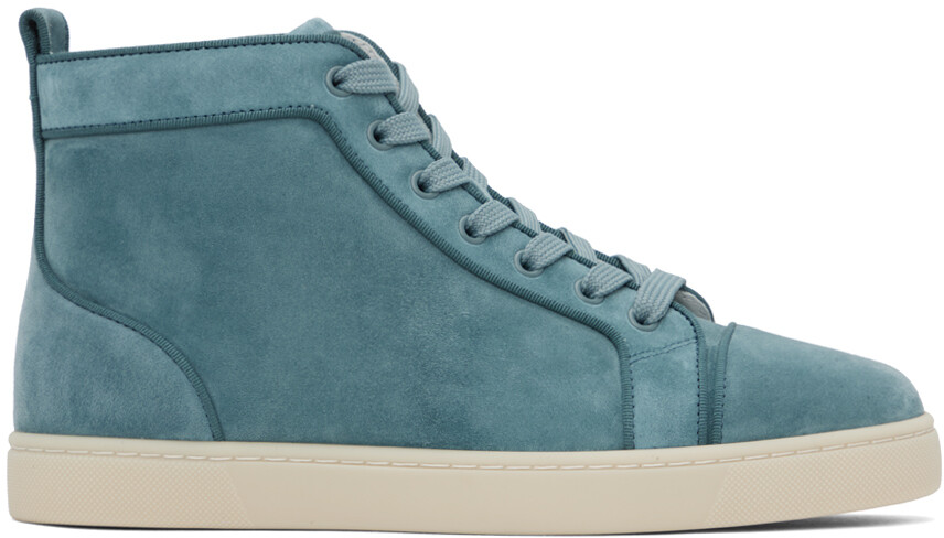 

Christian Louboutin Синие кроссовки Louis Orlato, Синий