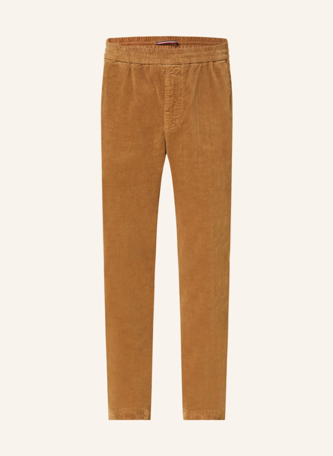 

Вельветовые брюки TOMMY HILFIGER im Jogging-Stil Relaxed Tapered Fit, коричневый