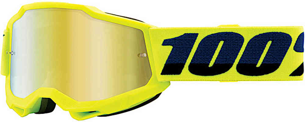 100% молодежные очки для мотокросса Accuri II Essential 1, желтый фото