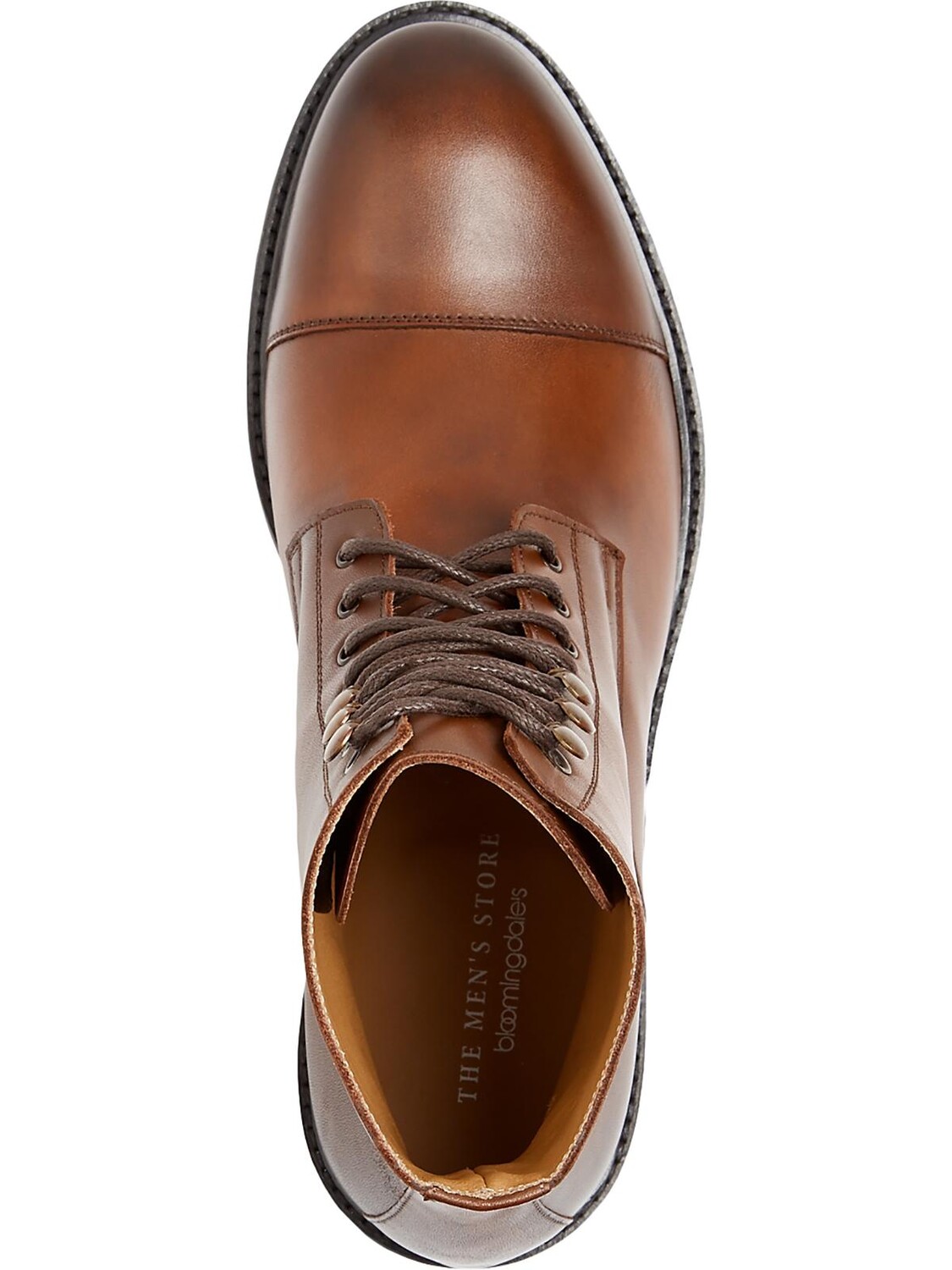 

Мужские кожаные ботинки Livorno для холодной погоды с закрытым носком The Men's Store, коричневый