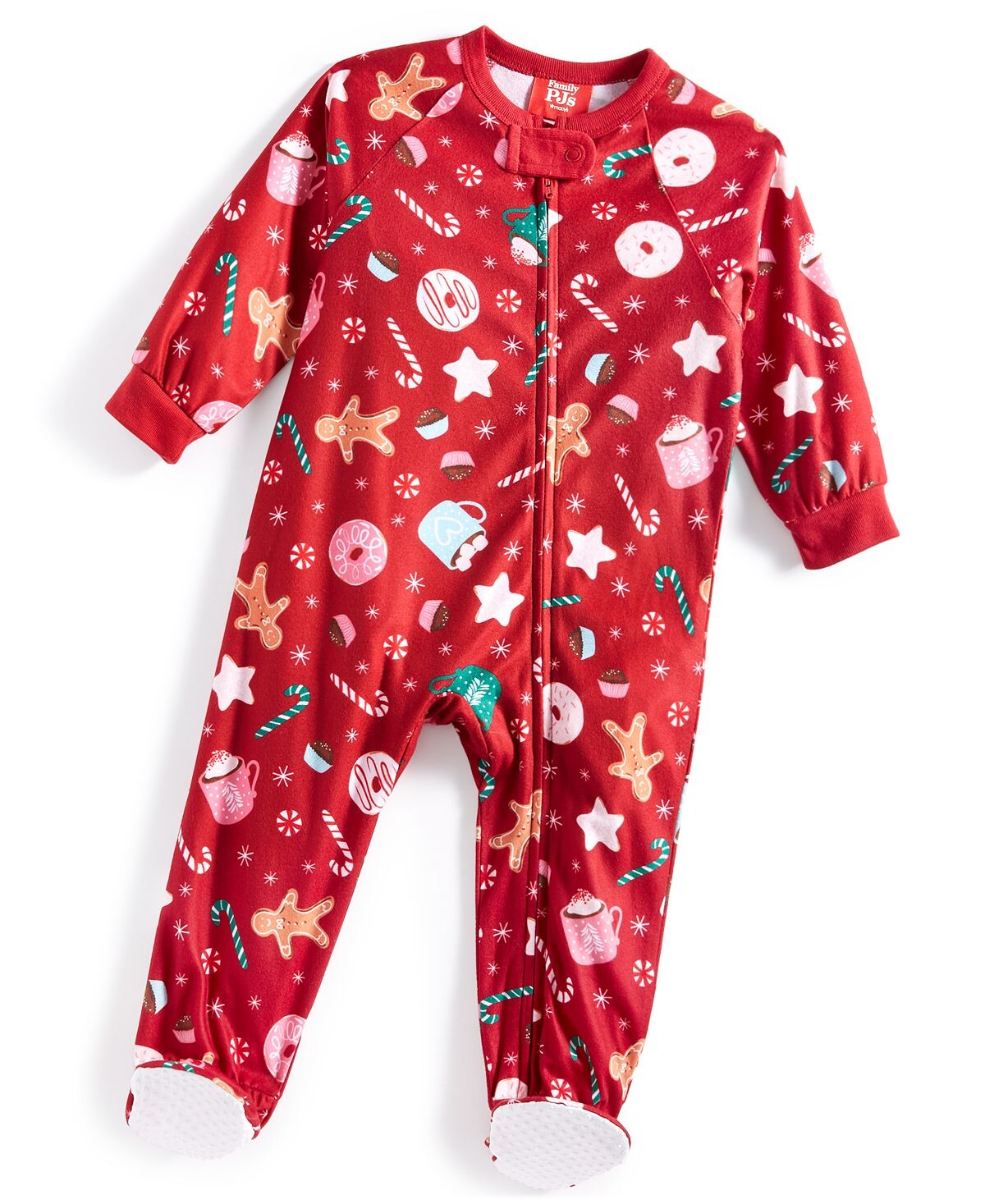 

Цельная пижама на ножках Baby Treats, созданная для Macy's Family Pajamas