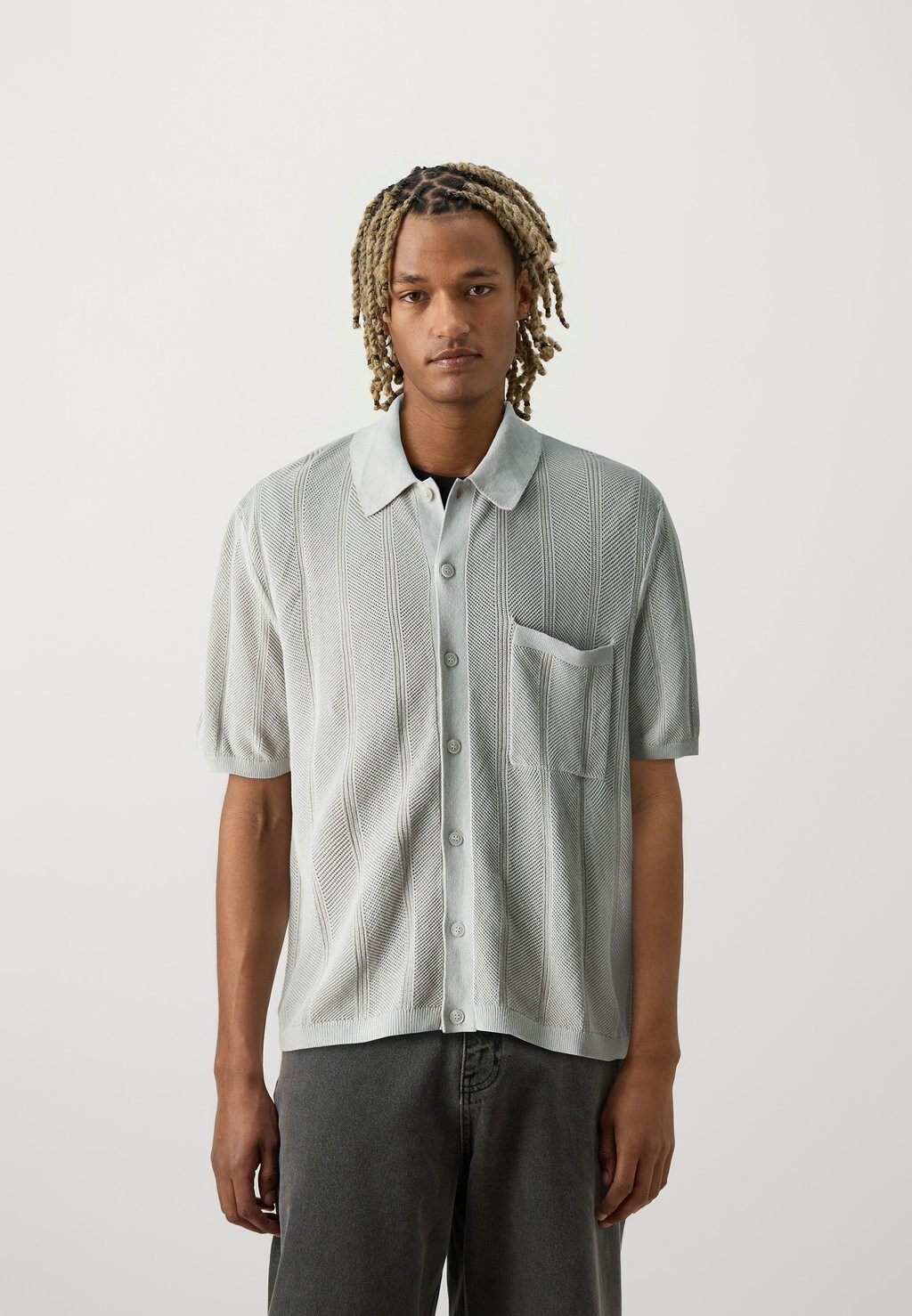 

Рубашка New Shirt Unisex BDG Urban Outfitters, серая