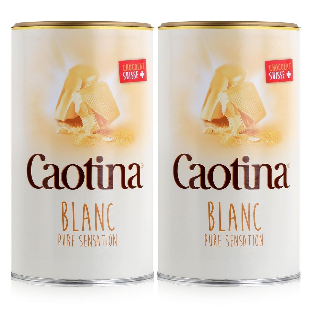 

Питьевой шоколад Caotina Blanc - какао-порошок с белым шоколадом (2 шт. в упаковке) Wander