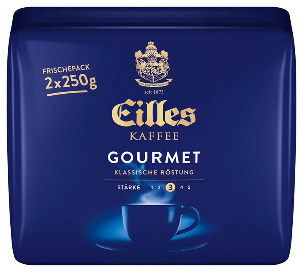 

Кофе GOURMET от Eilles, 2x250г молотый