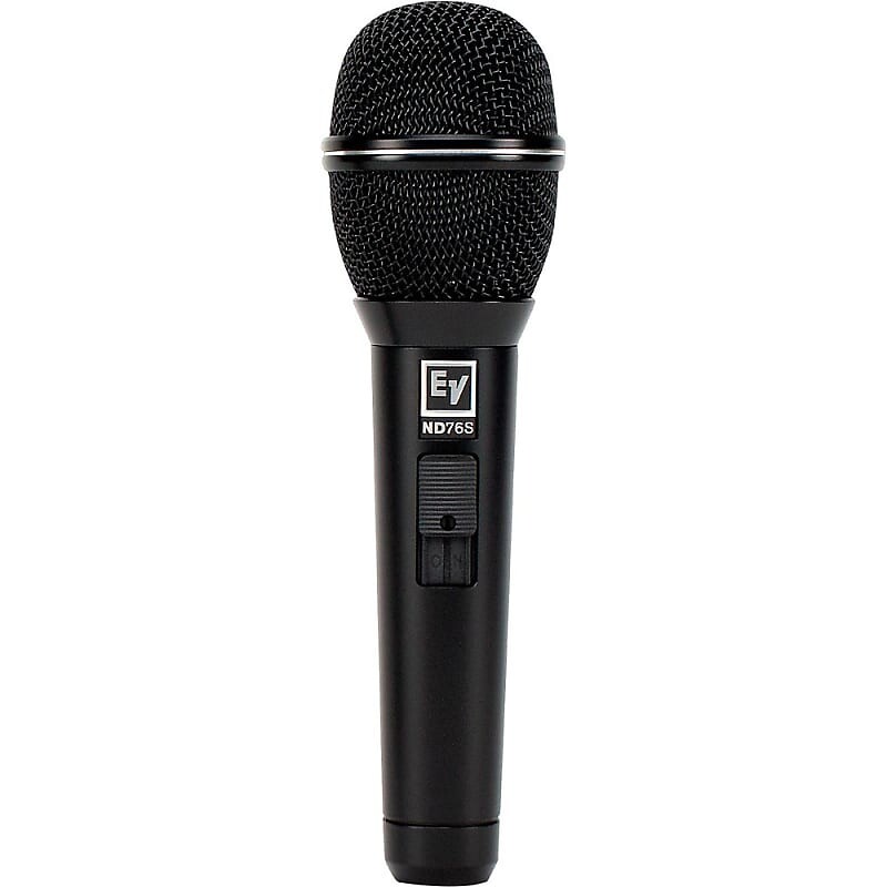 

Динамический микрофон Electro-Voice ND76S Cardioid Dynamic Vocal Microphone with On/Off Switch