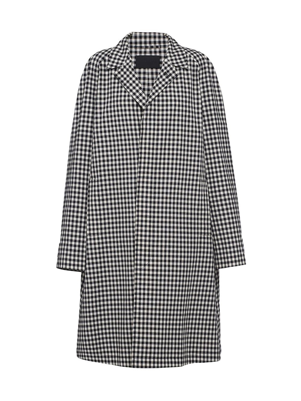 

Хлопковое пальто Prada, белый