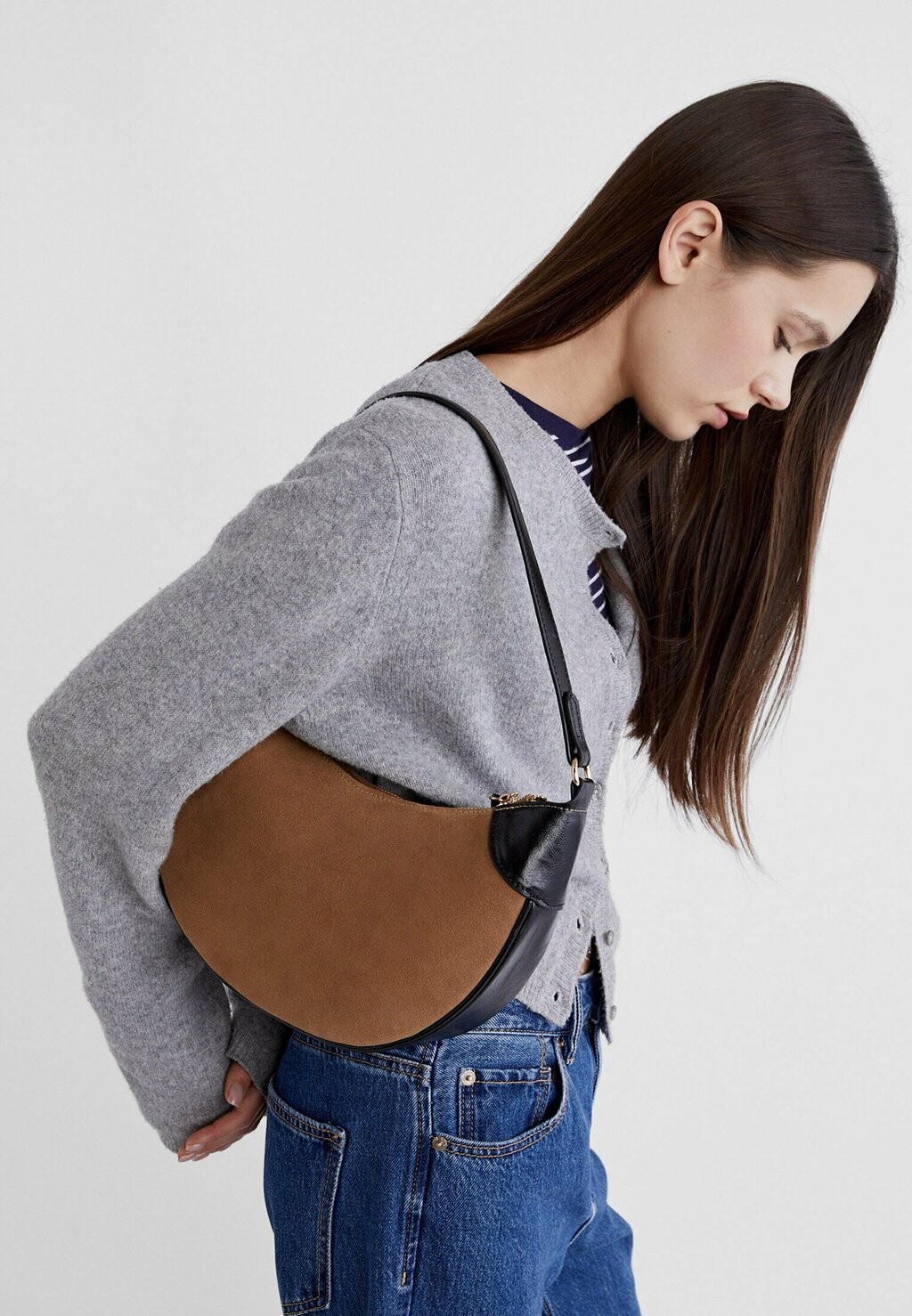 

Сумка Stradivarius, коричневый