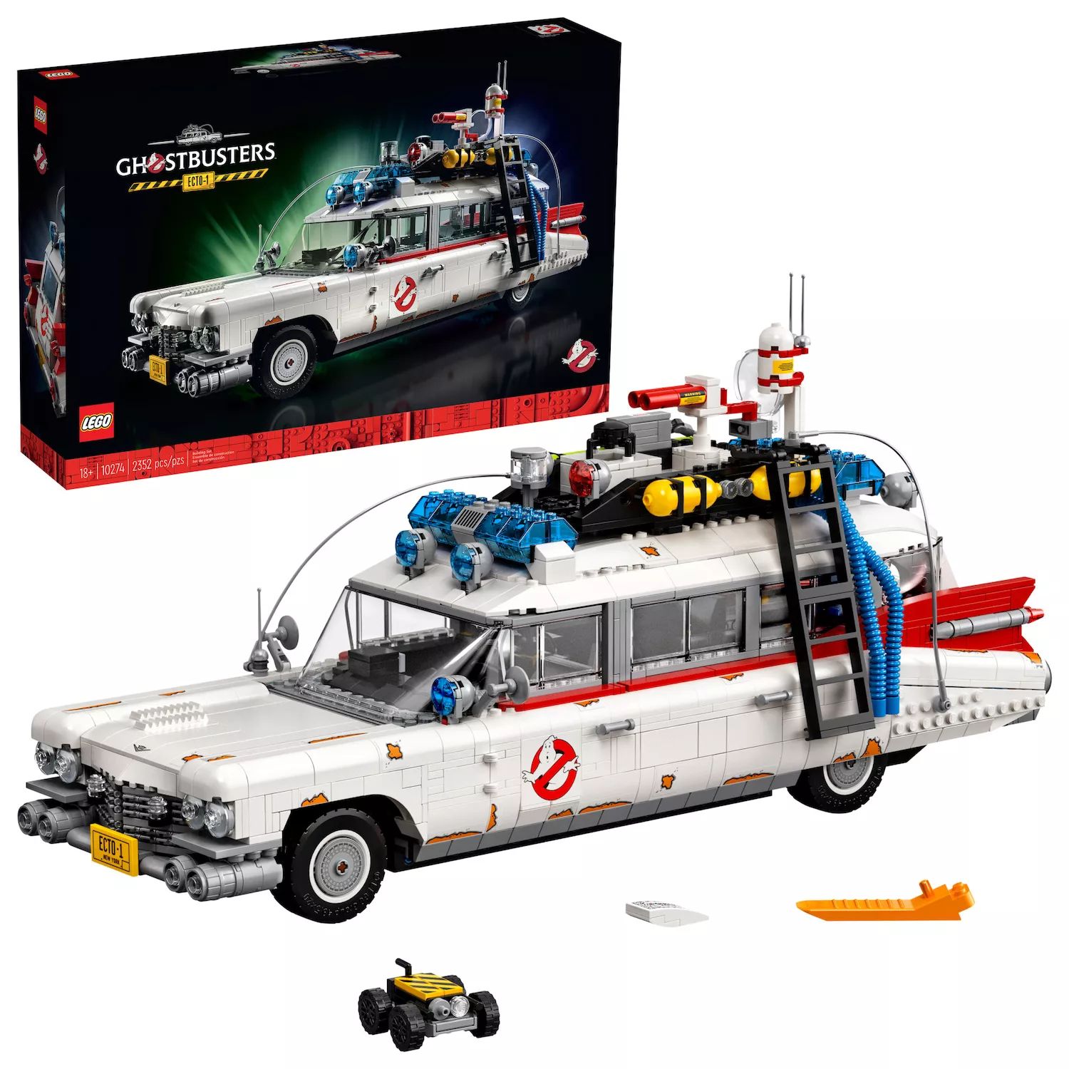 LEGO Ghostbusters ECTO-1 10274 Набор для сборки автомобиля (2352 детали)  LEGO – купить по выгодным ценам с доставкой из-за рубежа через сервис  «CDEK.Shopping»