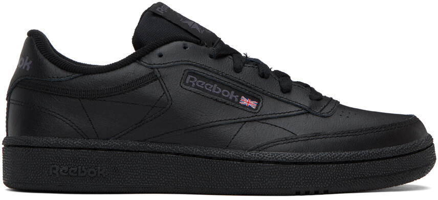 

Черные кроссовки Club C 85 Reebok Classics, цвет Int-black/Charcoal