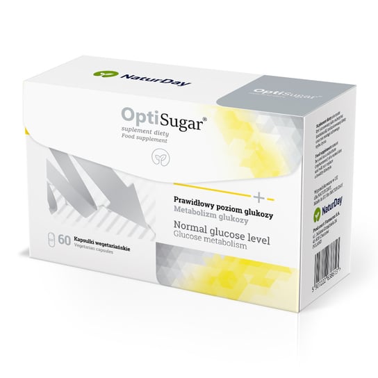 NaturDay OptiSugar Spirulina, Правильный уровень сахара, 60 капсул. Inne