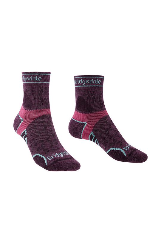 Легкие носки T2 Merino Sport. Bridgedale, розовый