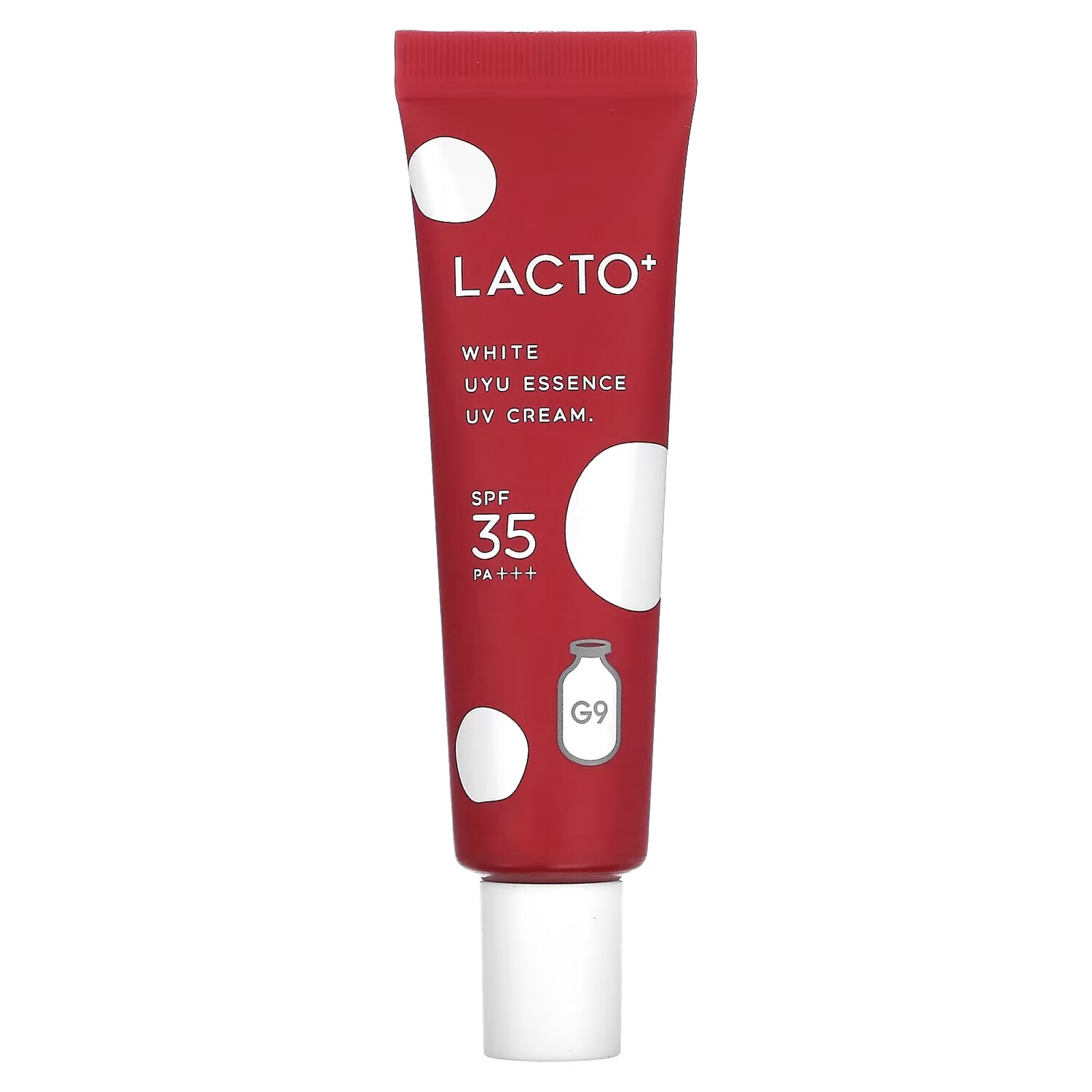 УФ-крем G9skin Lacto + UYU Essence, SPF 35 PA+++, белый, 25 гр.
