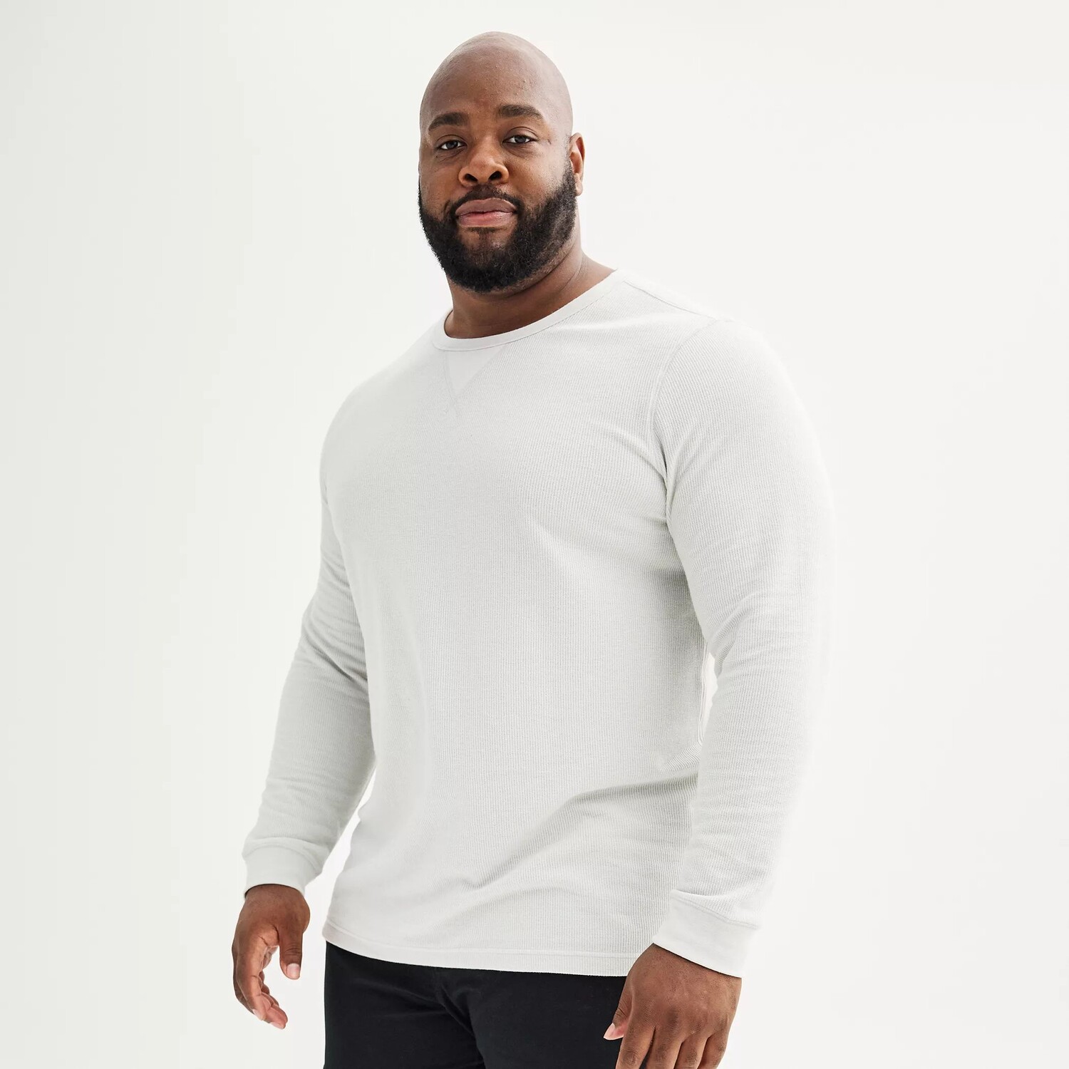 

Утепленный пуловер с круглым вырезом Big & Tall современного кроя Sonoma Goods For Life