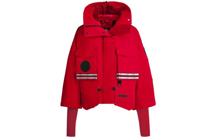 

Женский пуховик Canada Goose, Красный