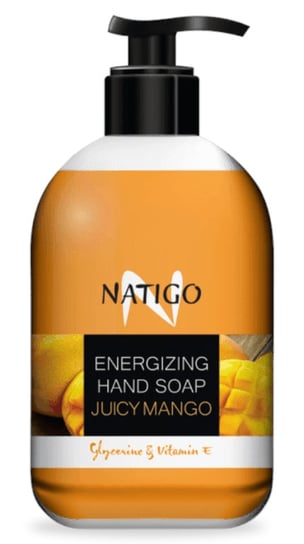 цена Энергетическое жидкое мыло, сочное манго, 500 мл Natigo