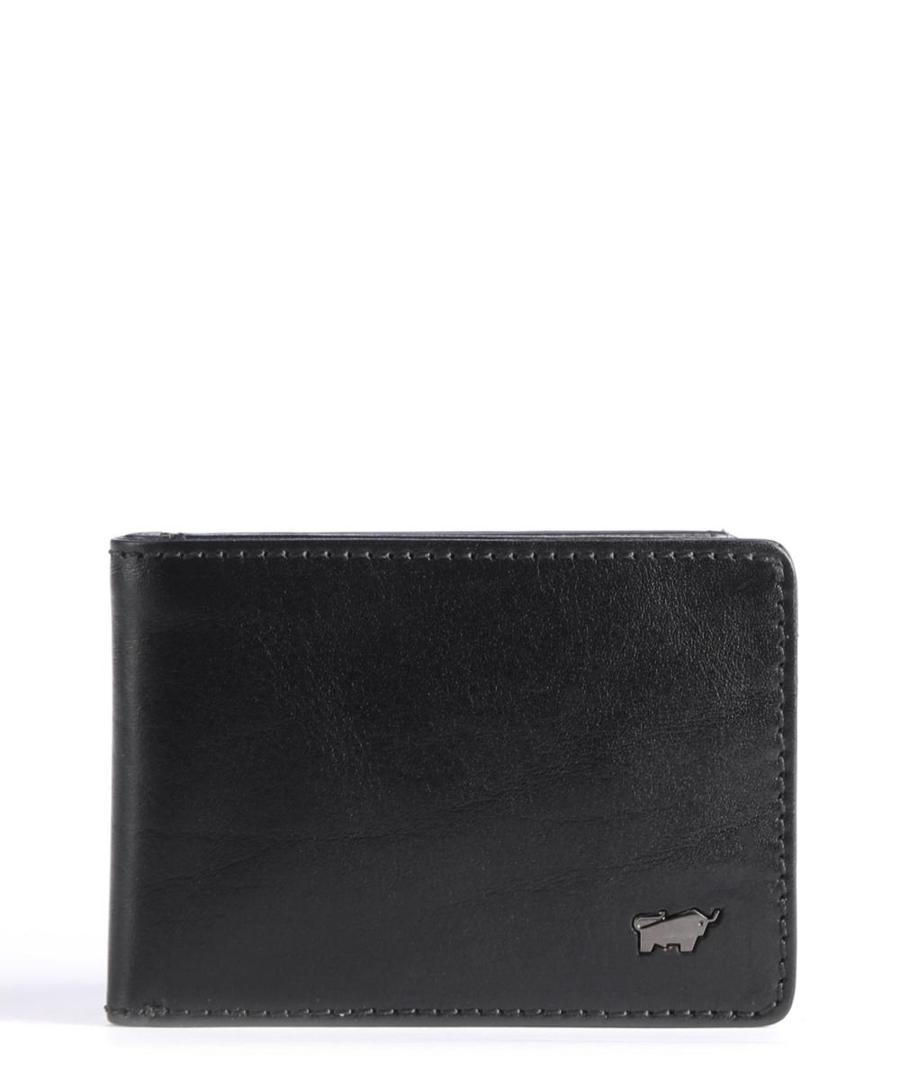 Кожаный кошелек Country RFID Braun Büffel, черный