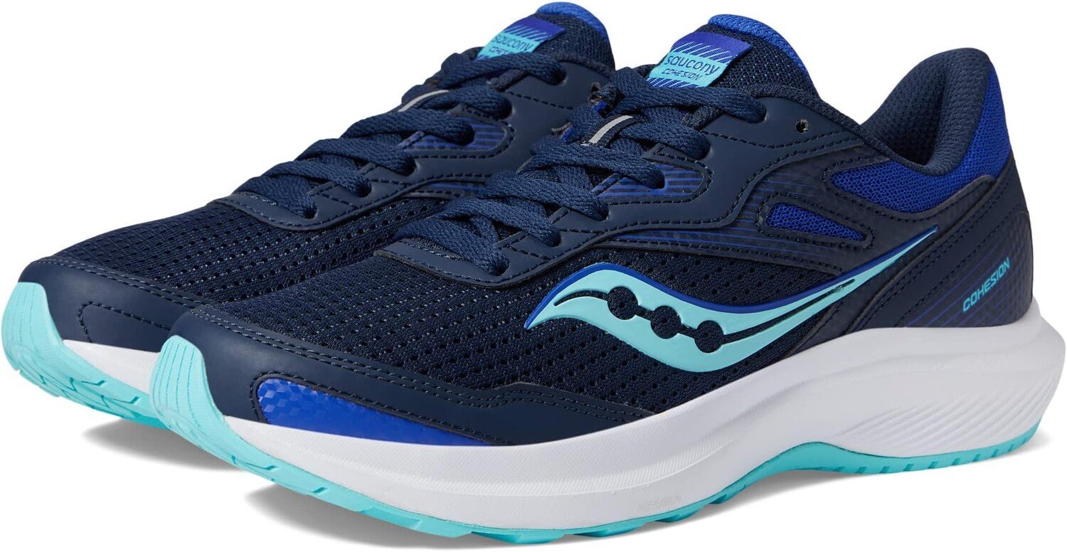 

Кроссовки Cohesion 16 Saucony, цвет Night/Aqua