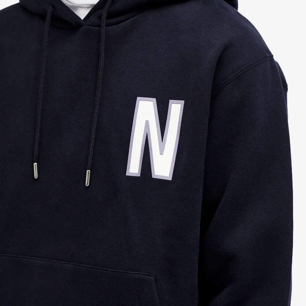 

Norse Projects Толстовка с логотипом Arne, синий