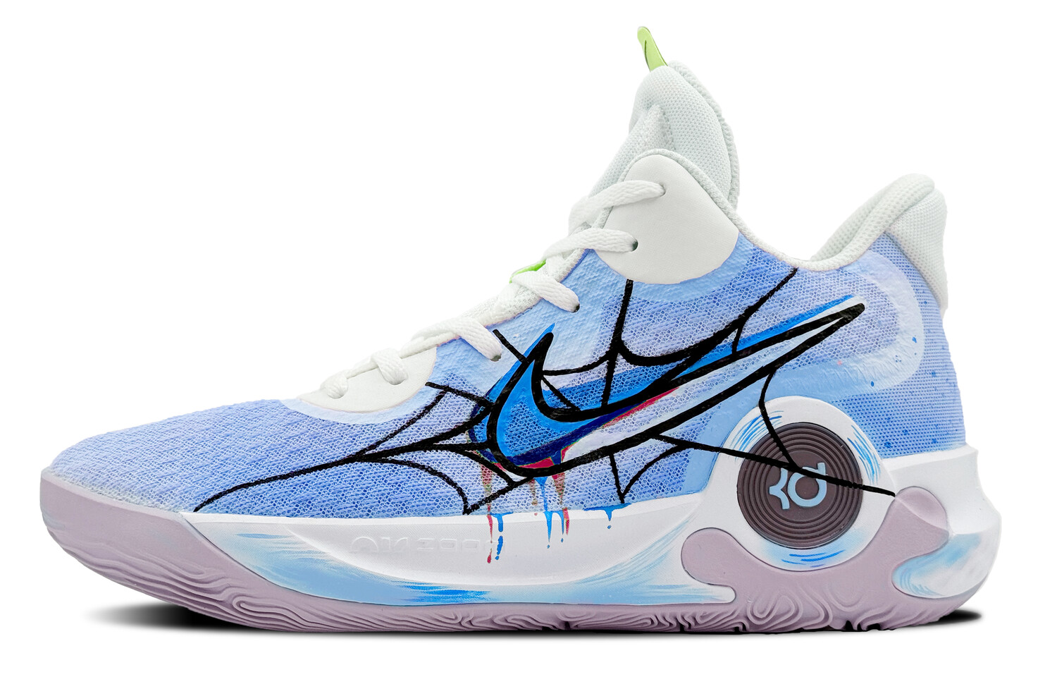 

Кроссовки Nike KD Trey 5 IX Vintage Basketball Shoes Unisex Mid-top Blue, синий